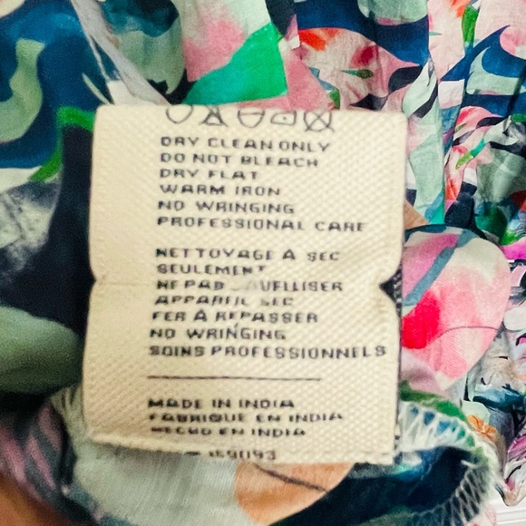 Chufy Addi “My Aussie Days” short sleeve long tropical fish print dress XS NWT - Picture 13 of 16